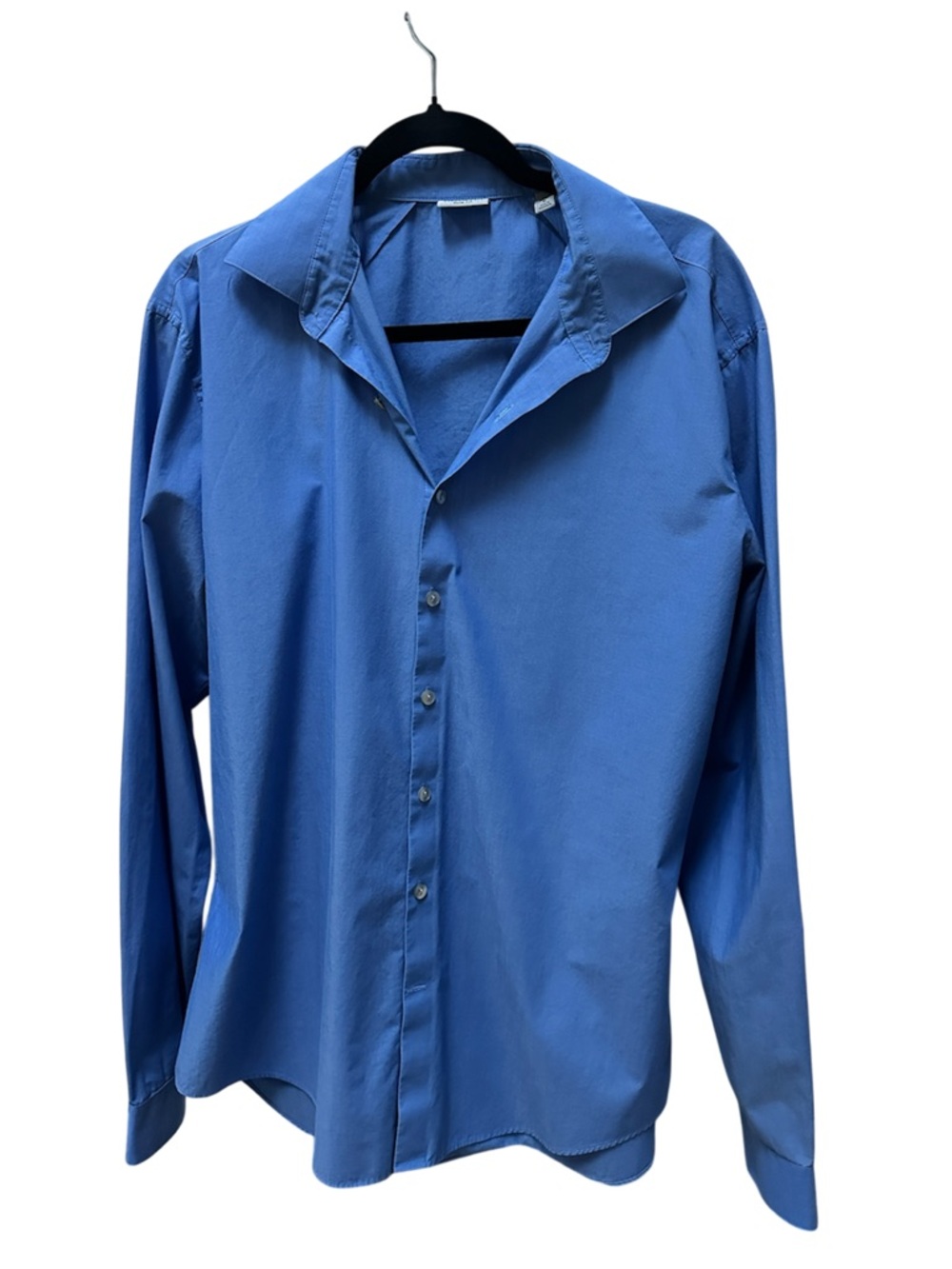 Kenneth Cole Reaction Men's Blue Button-Up Dress Shirt